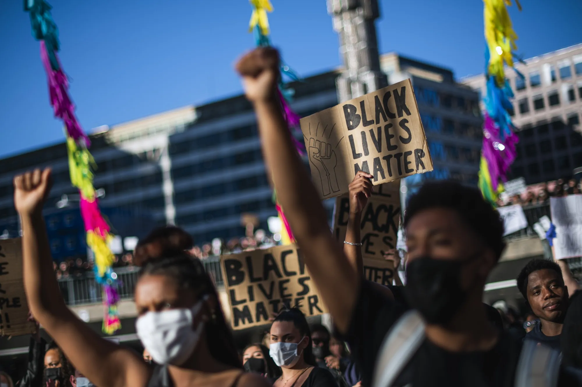 TOPSHOT-SWEDEN-US-POLITICS-RACE-PROTEST-demonstration-racism-pol