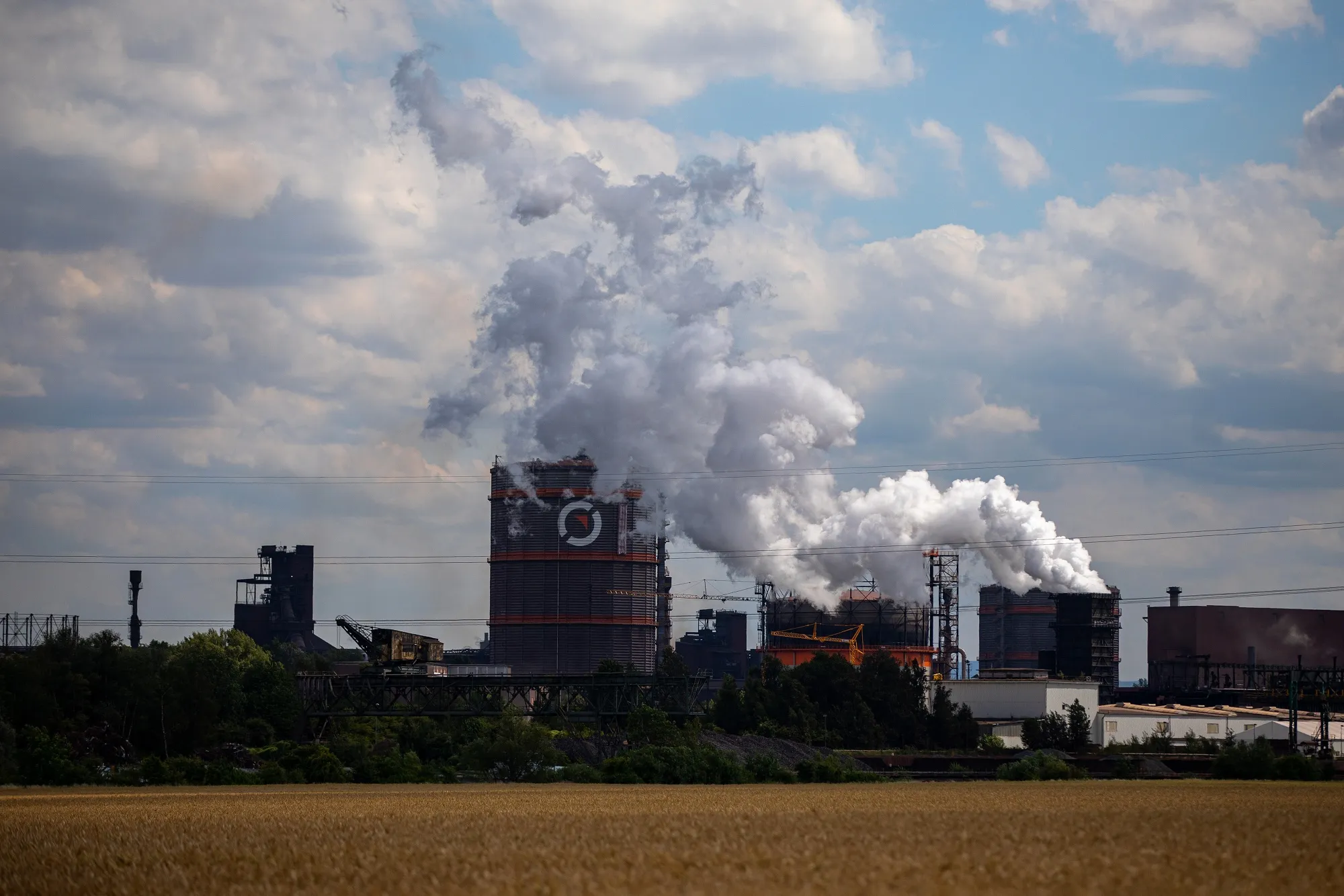 A Salzgitter mill in Germany.