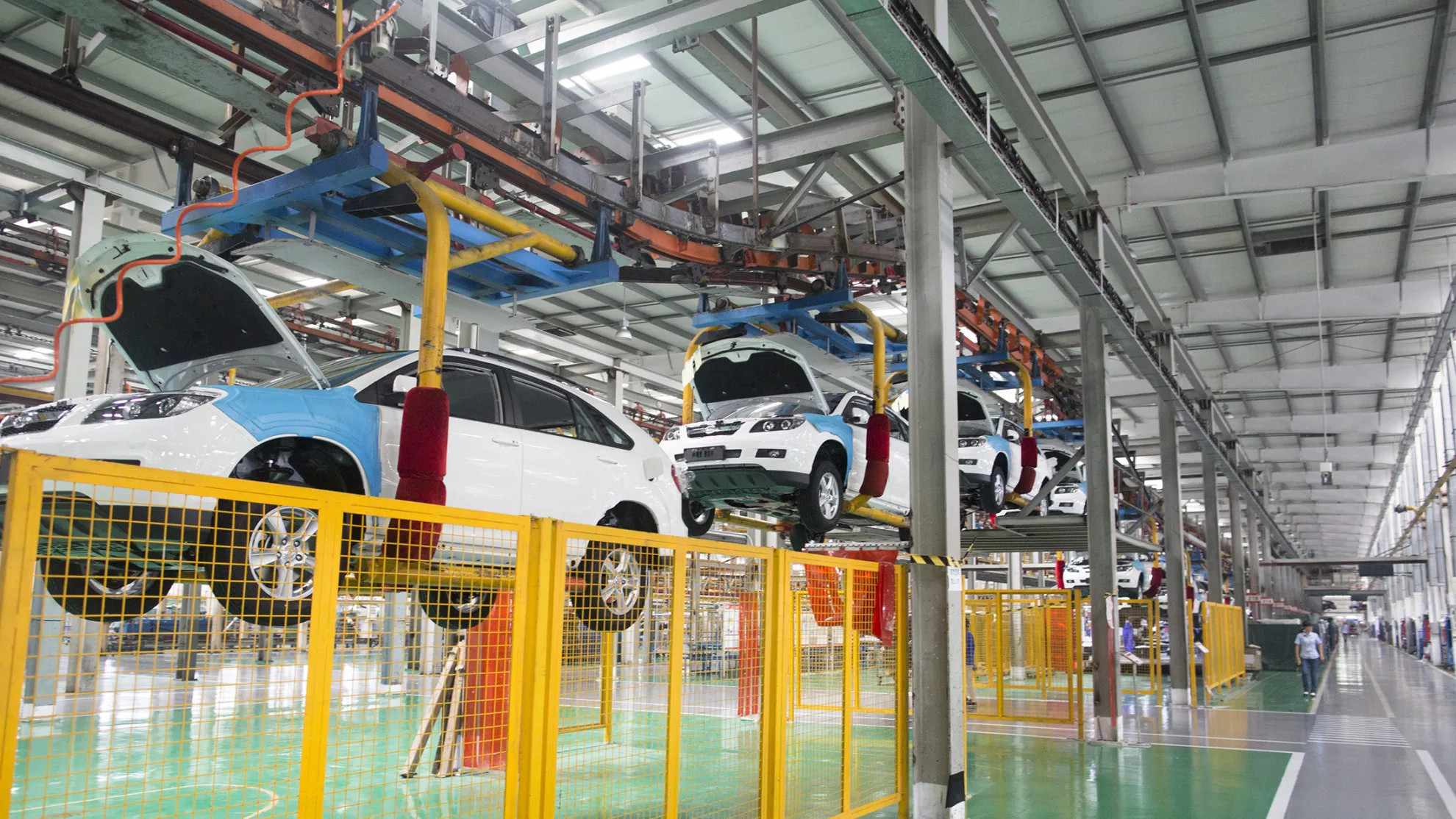 BYD production line.
