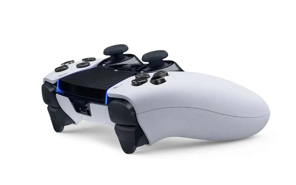 Used Genuine Sony PS5 DualSense Wireless Controller - White For Playstation 5