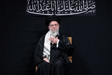Iran's Supreme Leader Ayatollah Ali Khamenei makes his first public appearance since the war with Israel