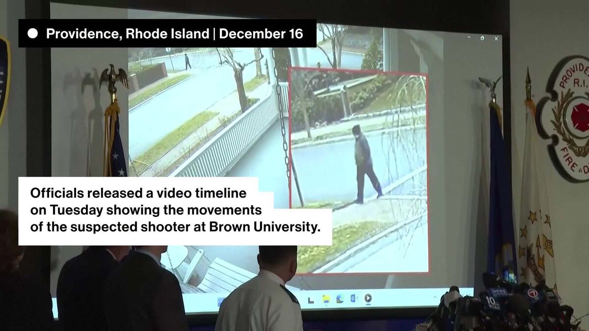 FBI Releases Video Timeline of Suspected Brown Campus Shooter