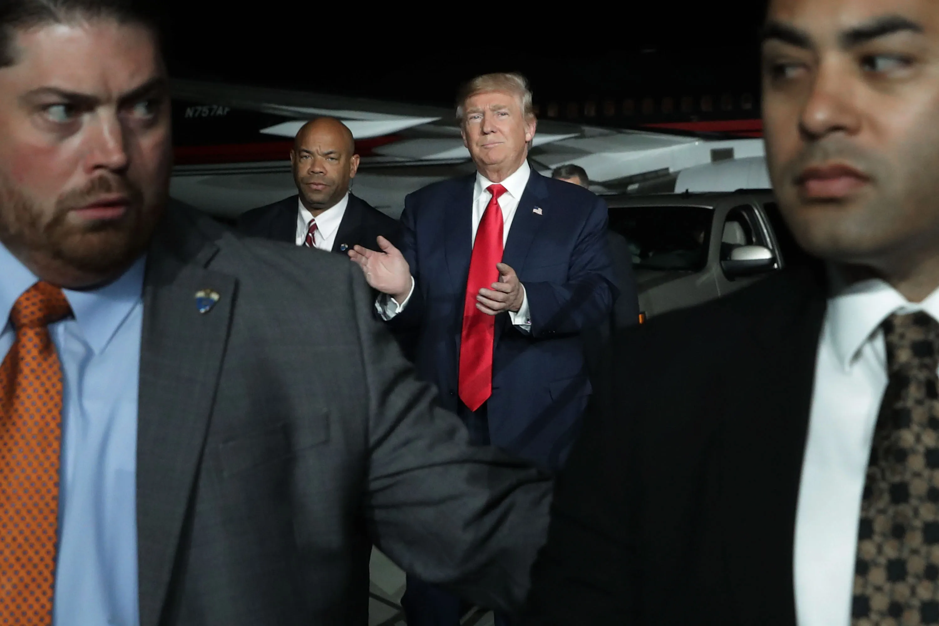 Donald Trump in Albuquerque in 2016.
