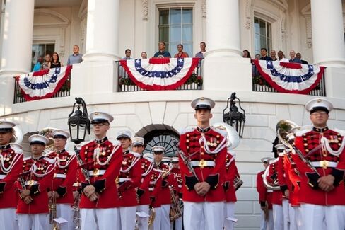 4th of July Festivities Outside White House