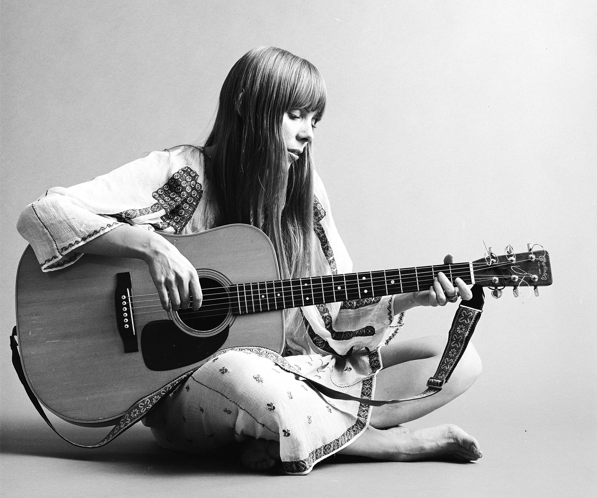 Joni Mitchell in 1968.