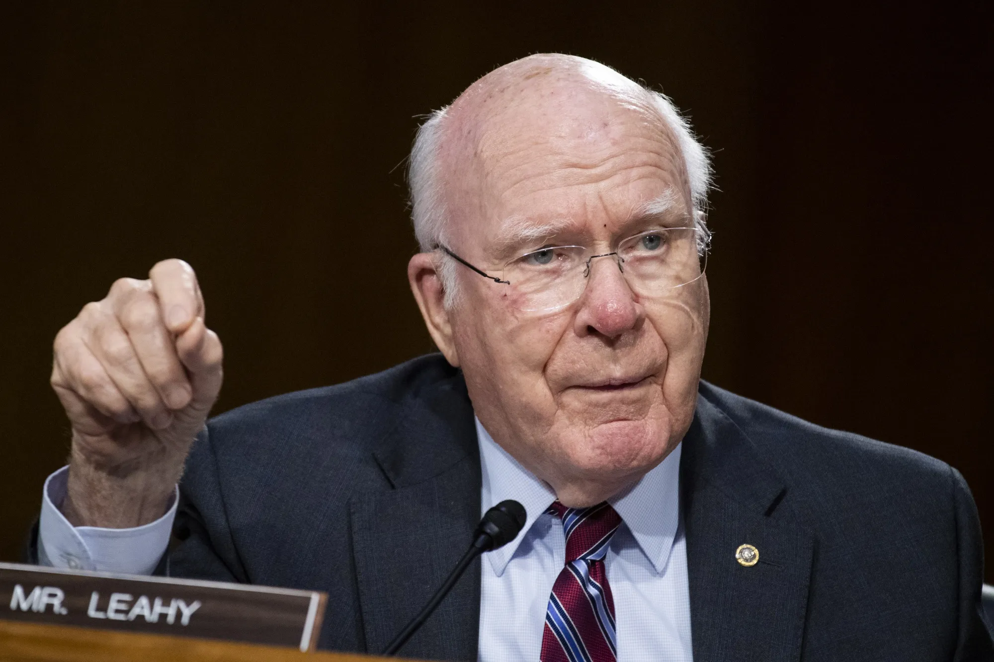Senate Appropriations Chairman Pat Leahy