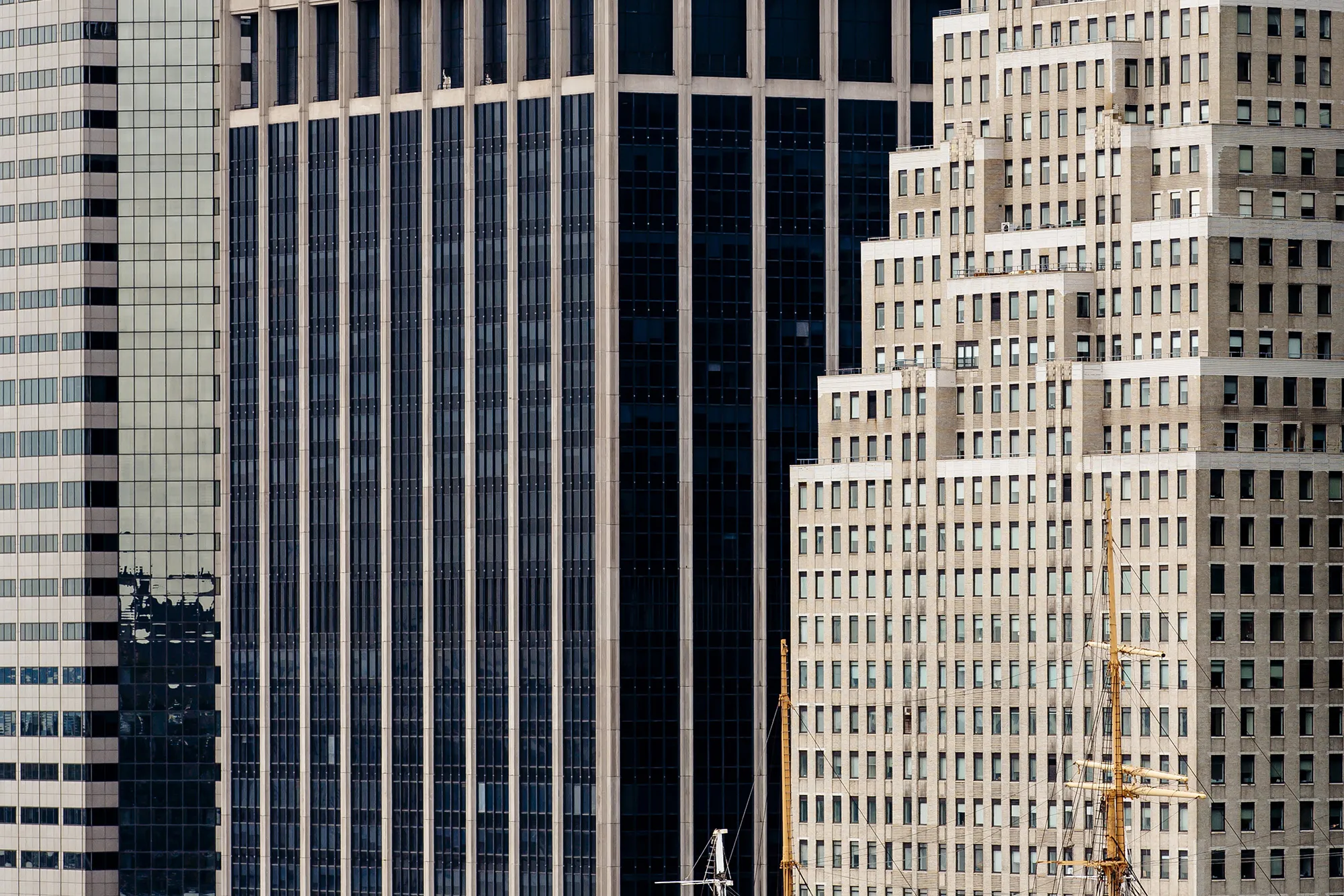 Manhattan Financial District, New York City, USA