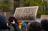Demonstrators Attend Nationwide Protest In Support Of Abortion Rights