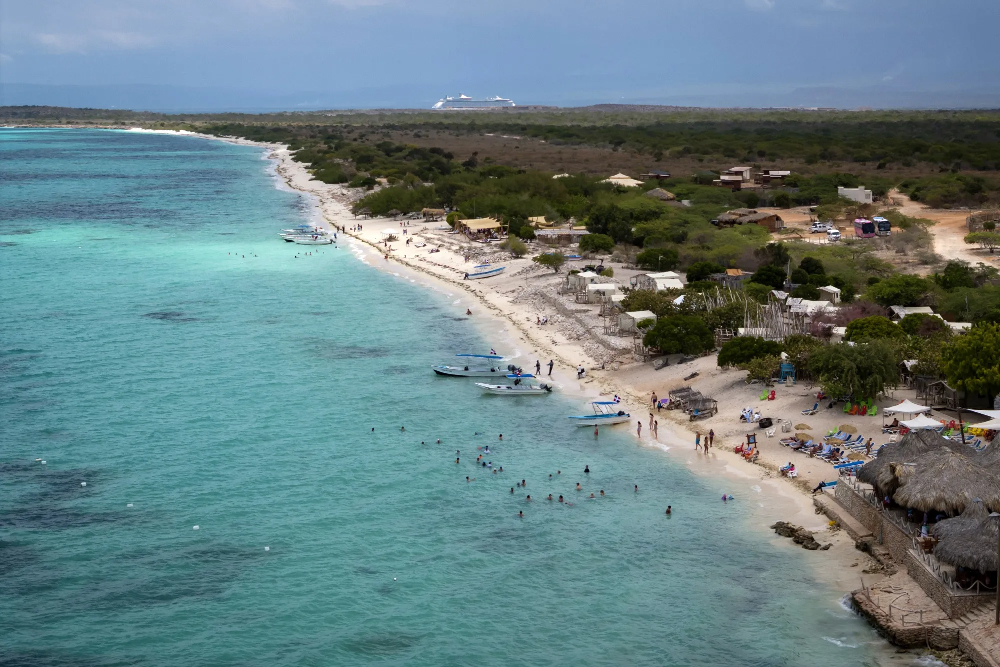 Cerca de la frontera con Haití, la provincia de Pedernales cuenta con playas de arena blanca, pero ha atraído a pocos turistas.