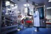 Reportage at LEO Pharma's pharmaceutical manufacturing plant in Vernouillet, France. Manufacture of injectable products in pre-filled syringes.