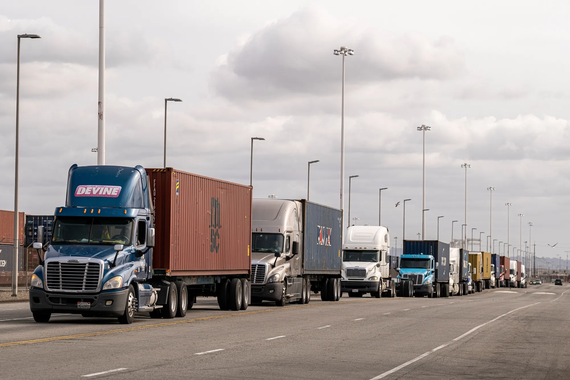 Port Of Oakland As Shipping Gridlock Stretches Supply Lines Thin