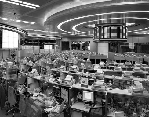 Hong Kong Exchanges & Clearing trading floor, May 2016.
