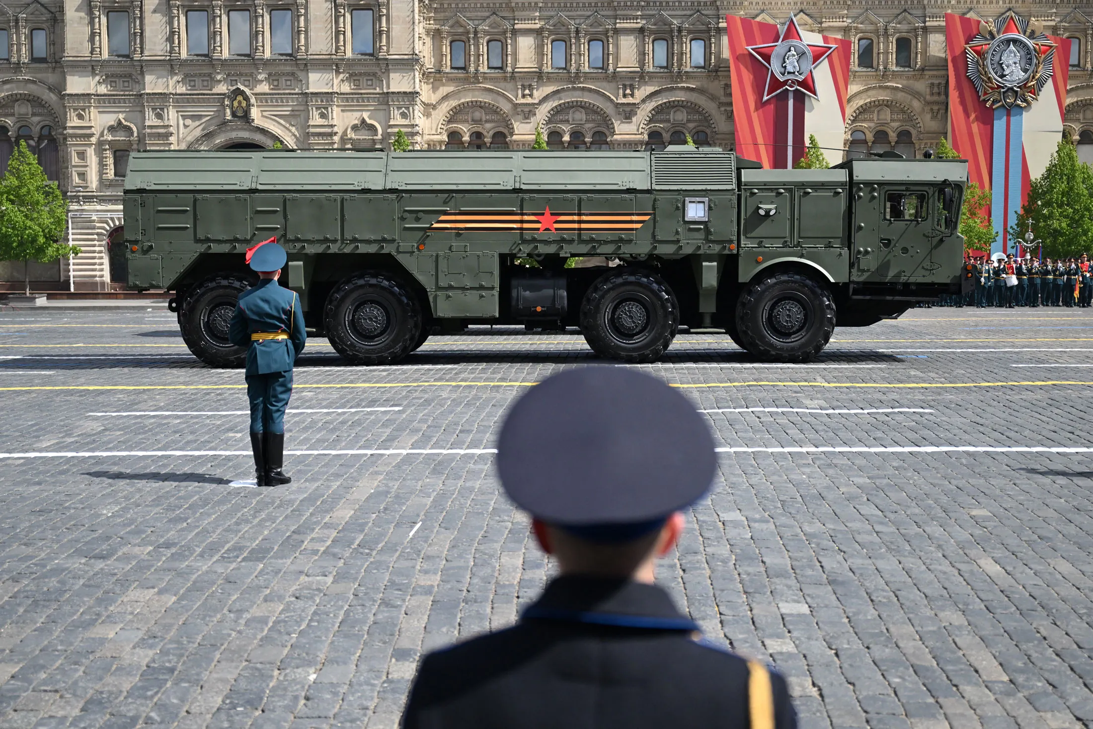 Ukraine said its drones hit a Russian facility that supplies components for missiles including for the Iskander system.