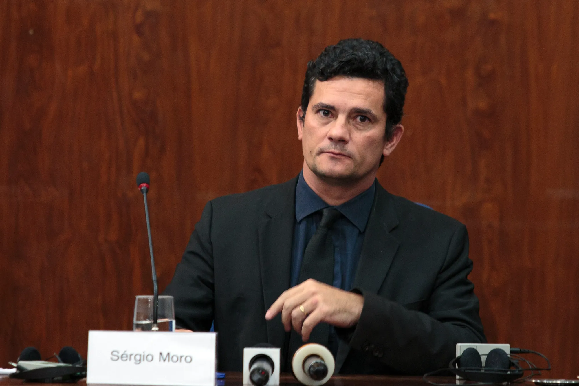 Brazil’s Justice Minister Sergio Moro.