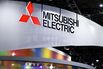 Mitsubishi Electric branding. 