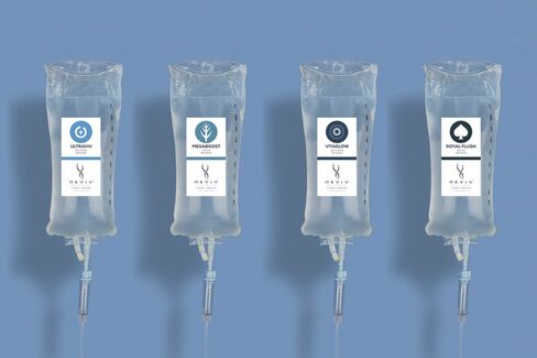 Reviv's intravenous treatments, on offer at the MGM Grand in Las Vegas and beyond.