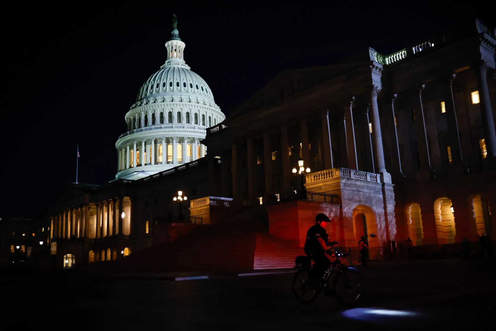 The spending package covers three-quarters of federal agency funding, including the Homeland Security Department, until the Sept. 30 end of the federal fiscal year.&nbsp;