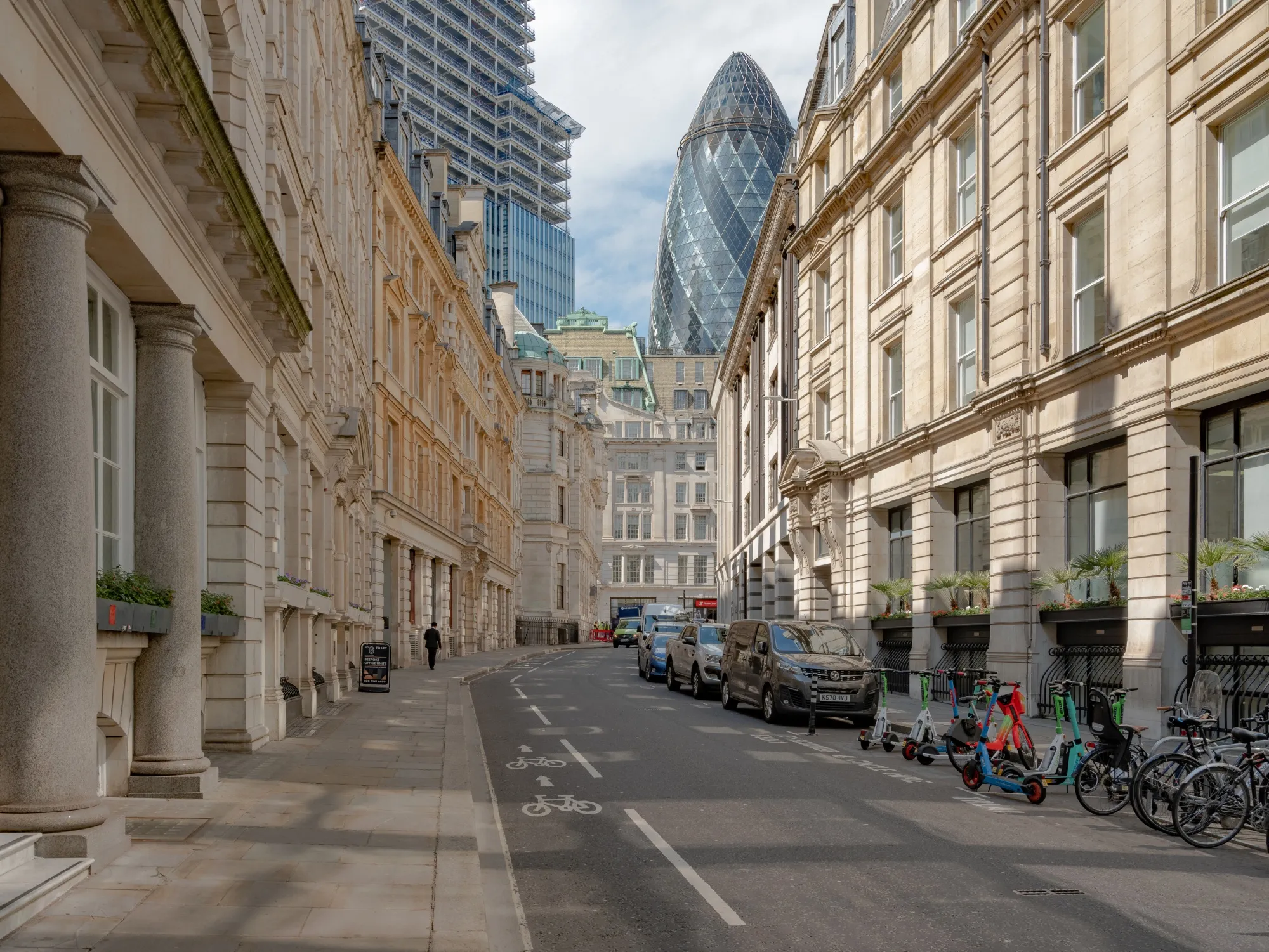 The City of London&nbsp;in May.