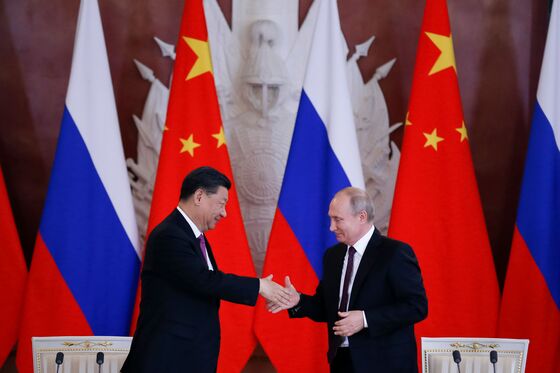 Xi Hails Deepening Ties With Putin as U.S. Trade War Flares