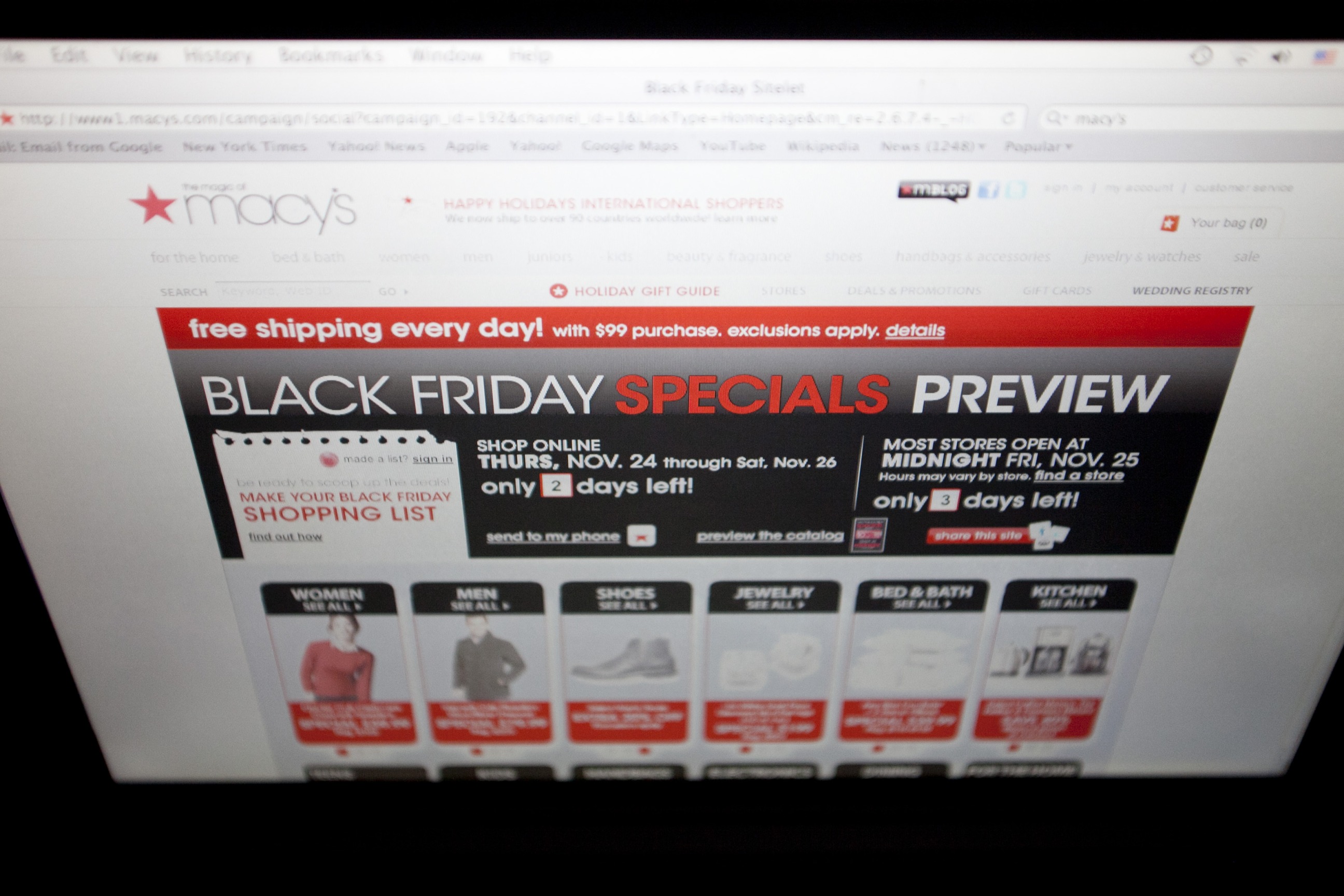 Cyber monday deals hot sale 2019 macy's online