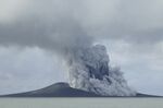 In this photo provided by New Zealand's Ministry of Foreign Affairs and Trade, the Hunga Tonga-Hunga Ha’apai volcano erupts near Tonga in the South Pacific Ocean on Jan. 14, 2015. The volcano shot millions of tons of water vapor high up into the atmosphere according to a study published Thursday, Sept. 22, 2022, in the journal Science. Researchers estimate the event raised the amount of water in the stratosphere - the second layer of the atmosphere, above the range where humans live and breathe - by around 5%. (AP Photo/New Zealand's Ministry of Foreign Affairs and Trade)