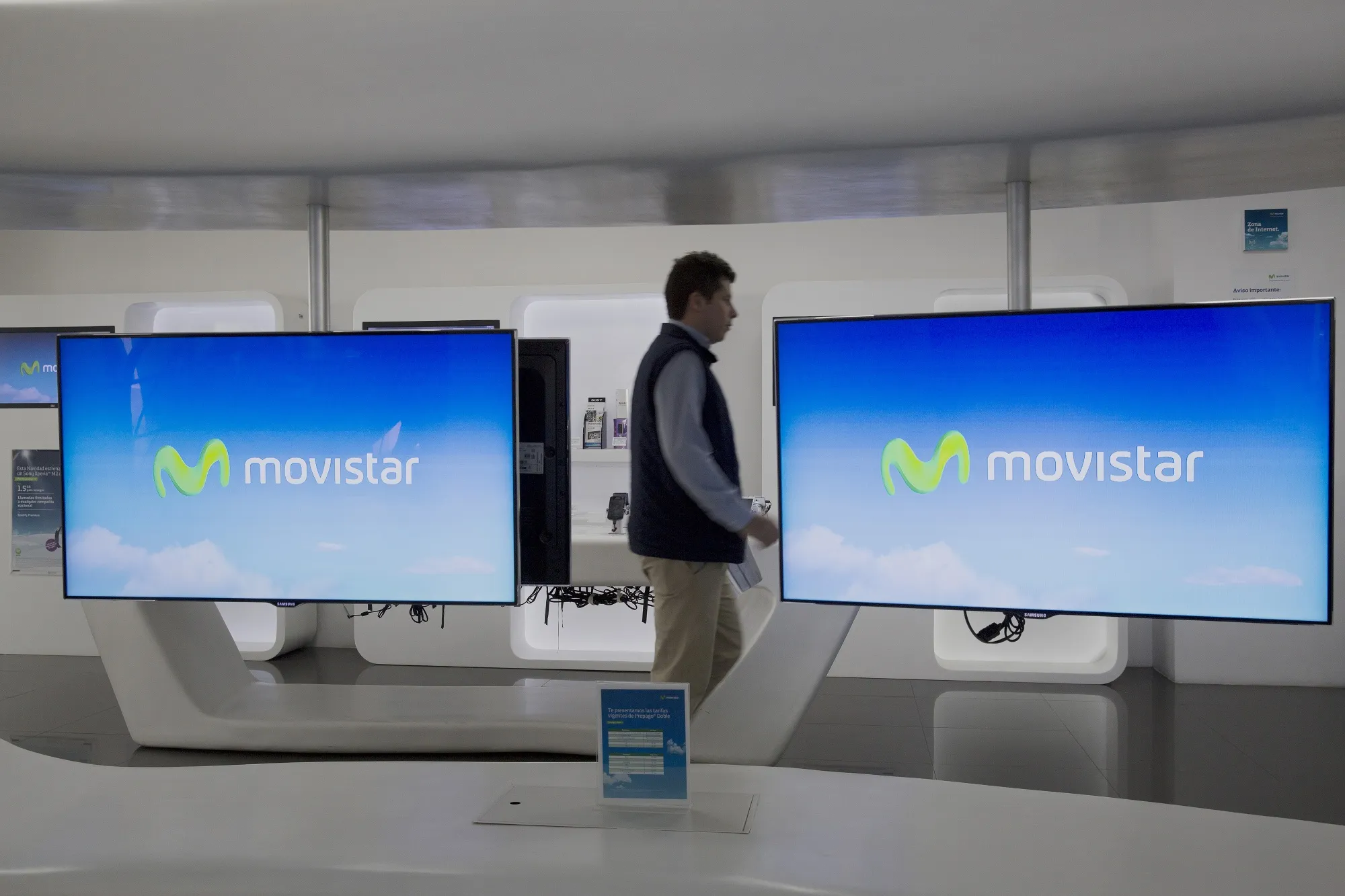 Tienda de Movistar en Ciudad de México.