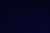 Sixty Starlink satellites as seen in the night sky from Vladivostok, Russia, on April 27. The satellites were launched into orbit five days earlier, on SpaceX’s Falcon 9 rocket, from NASA’s Kennedy Space Center at Cape Canaveral.
