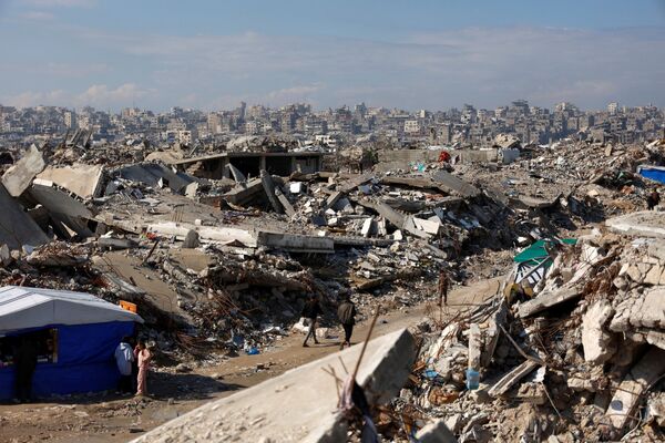 PALESTINIAN-ISRAEL-CONFLICT-DISPLACED