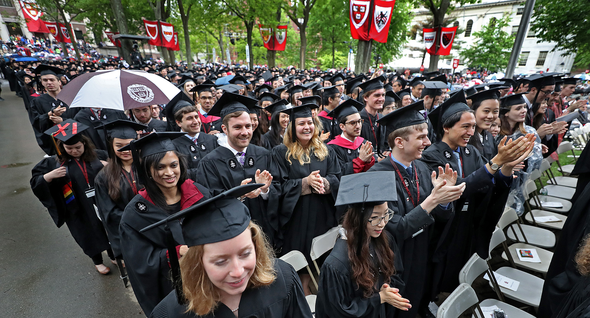 In Harvard’s Backyard, Graduations Vanish as Does Business Bloomberg