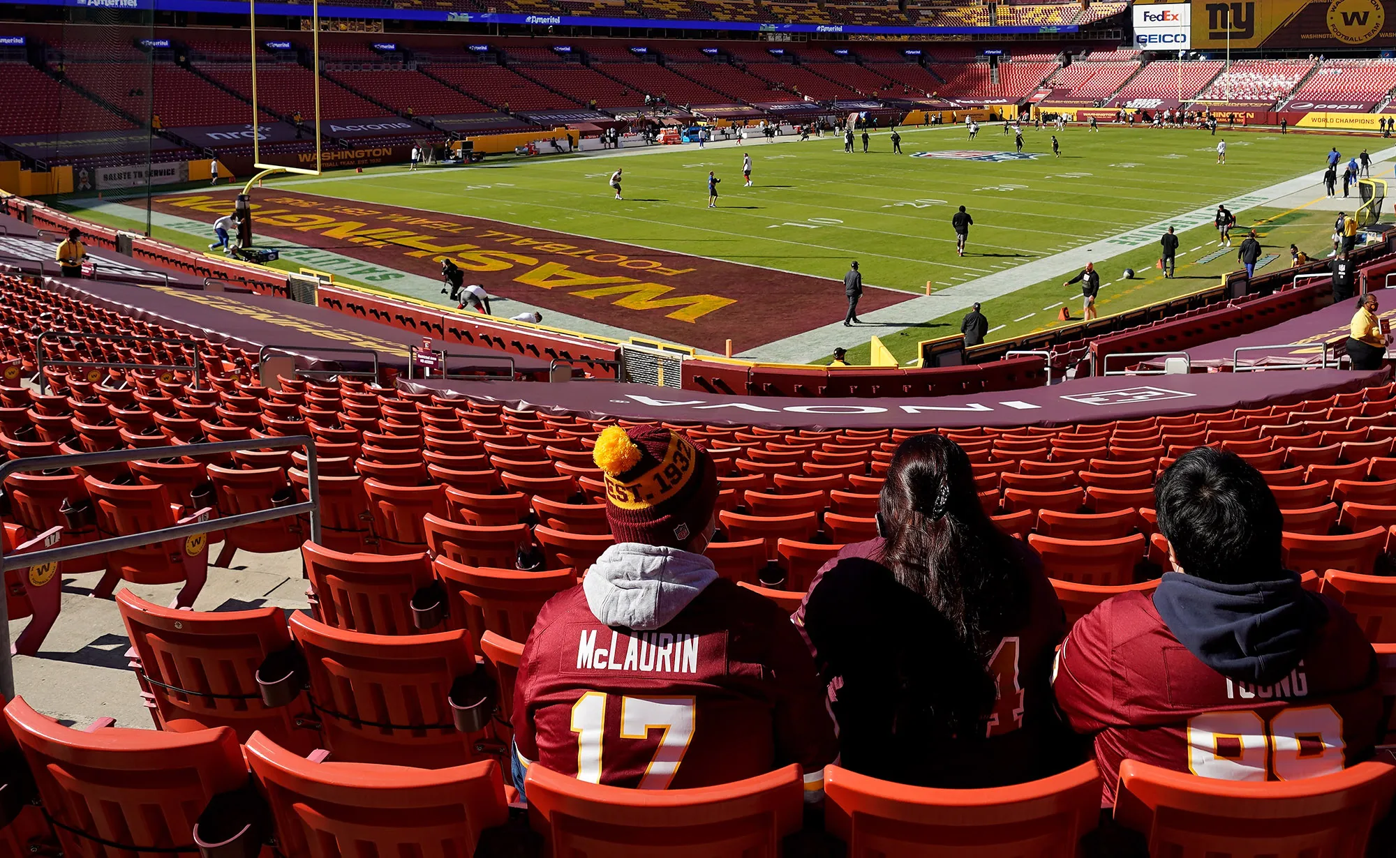 FedExField in Landover, Maryland.&nbsp;