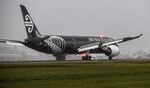 A Boeing Co. 787-9 Dreamliner aircraft, which Air New Zealand operates on its New York to Auckland route.
