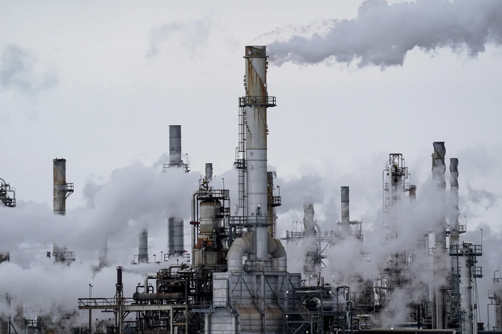 The Sinclair Wyoming Refining Co. oil refinery.