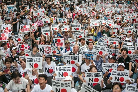 Large Korean Fund Starts a Patriotic Bet Amid Anti-Japan Movement