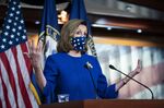 Nancy Pelosi at the U.S. Capitol&nbsp;on&nbsp;Oct. 22.&nbsp;