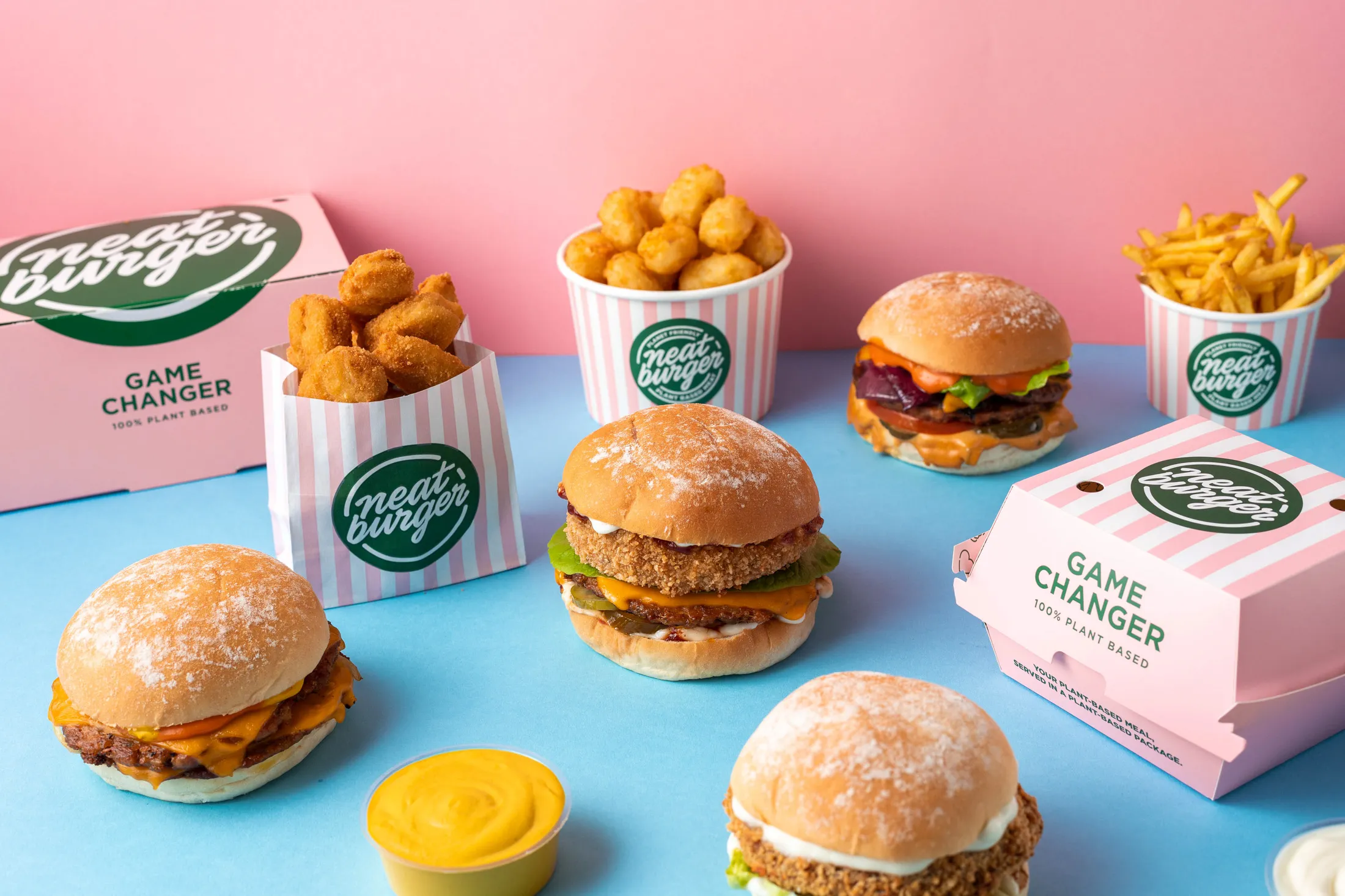 Leonardo DiCaprio is backing Neat, a&nbsp;plant-based burger chain.