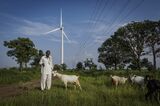 EKI Energy CEO Manish Dabkara and Wind Farm Project