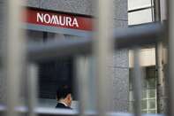 General Images Of Nomura And Daiwa Branches Ahead Of The Companies' Earnings