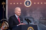 President Joe Biden speaks on the economy in Washington, D.C.