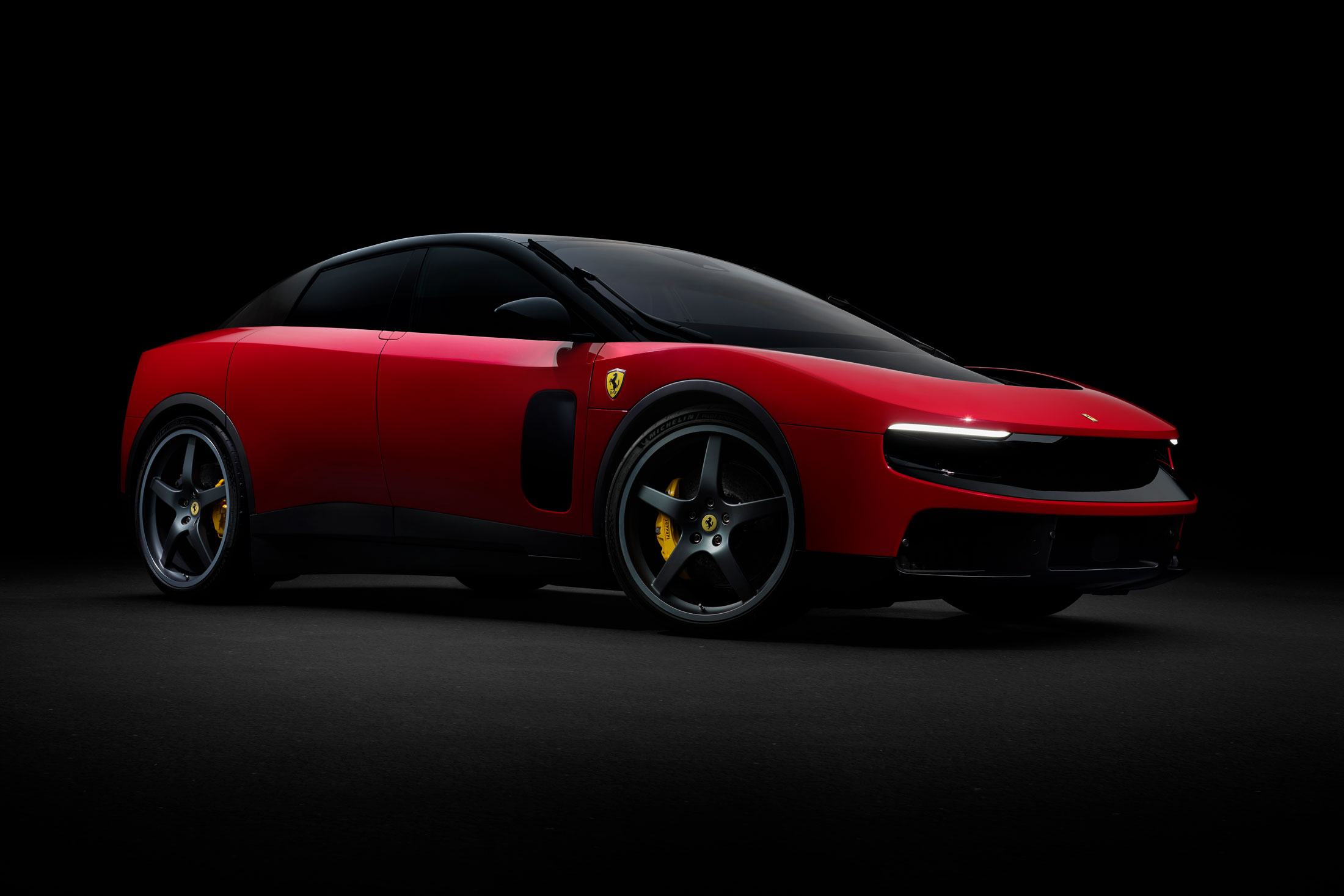 The new electric Ferrari Luce. 