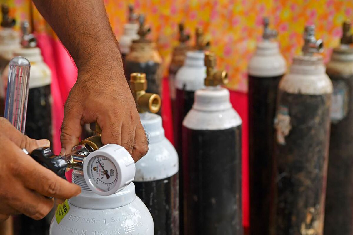 bloomberg.com - Anirban Nag - Amazon, Greenko Ramp Up Oxygen Supplies to India Amid Shortage