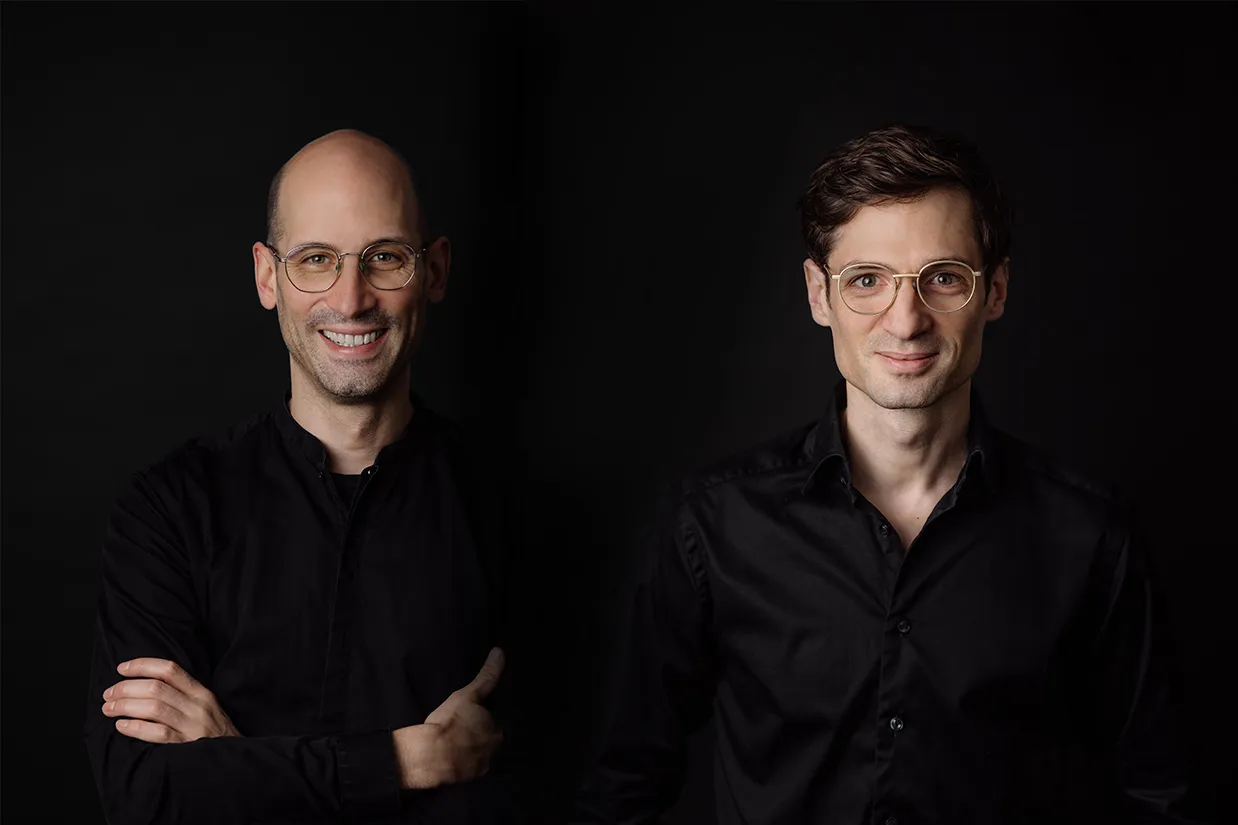 Founders Sebatian and Daniel Schall.