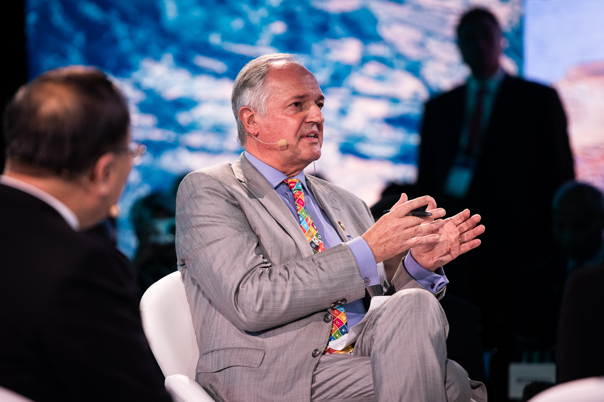 Paul Polman at the One Planet Summit in New York on Sept. 26.