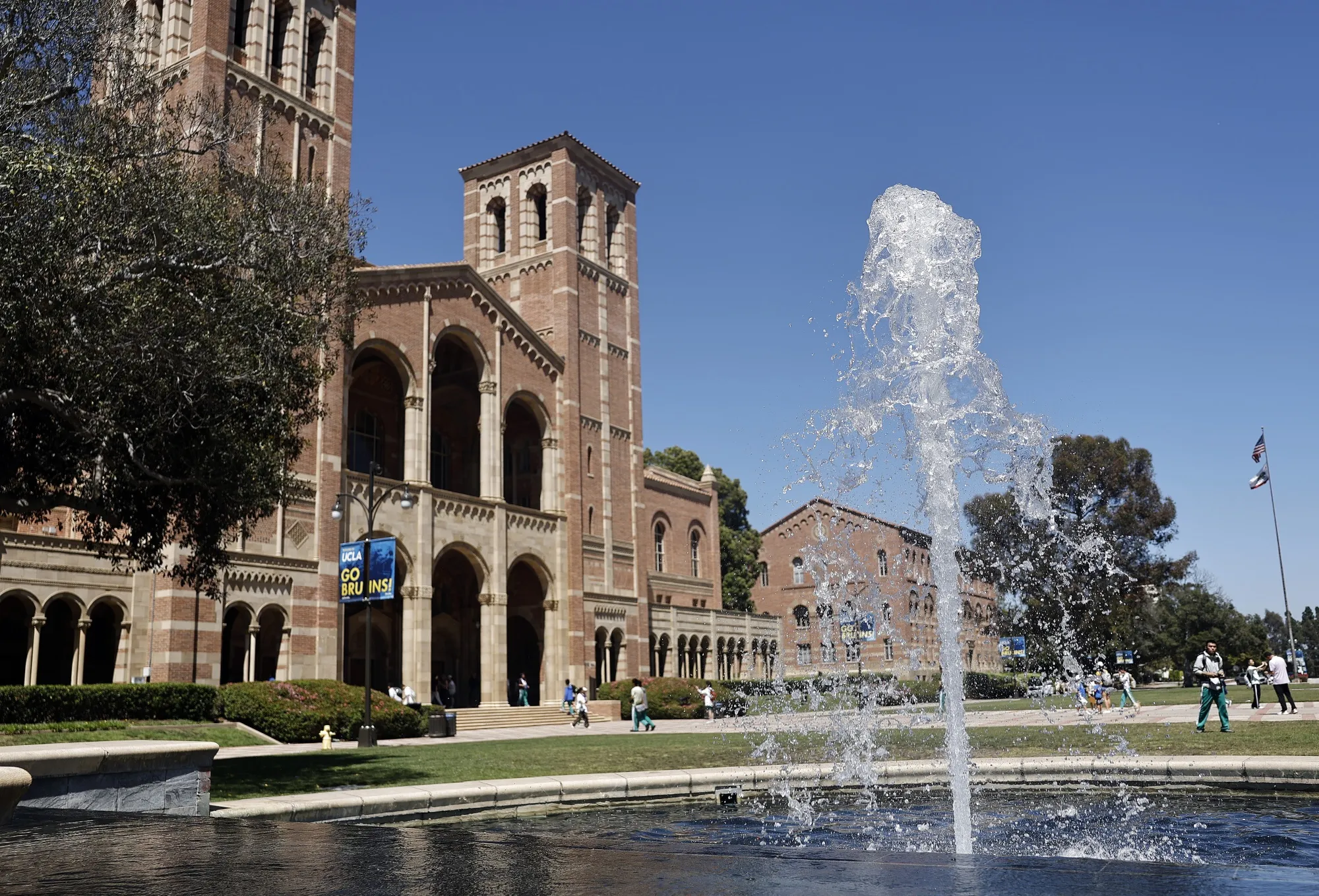 The UCLA campus in Los Angeles, California.