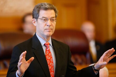 Kansas Governor Sam Brownback.