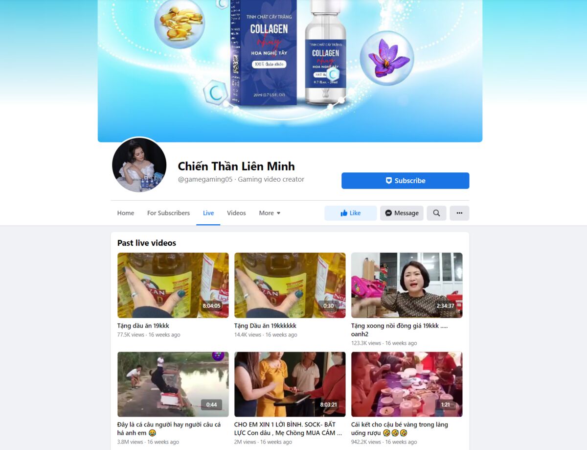 Facebook Gaming Is Overrun With Strange Videos and Scams