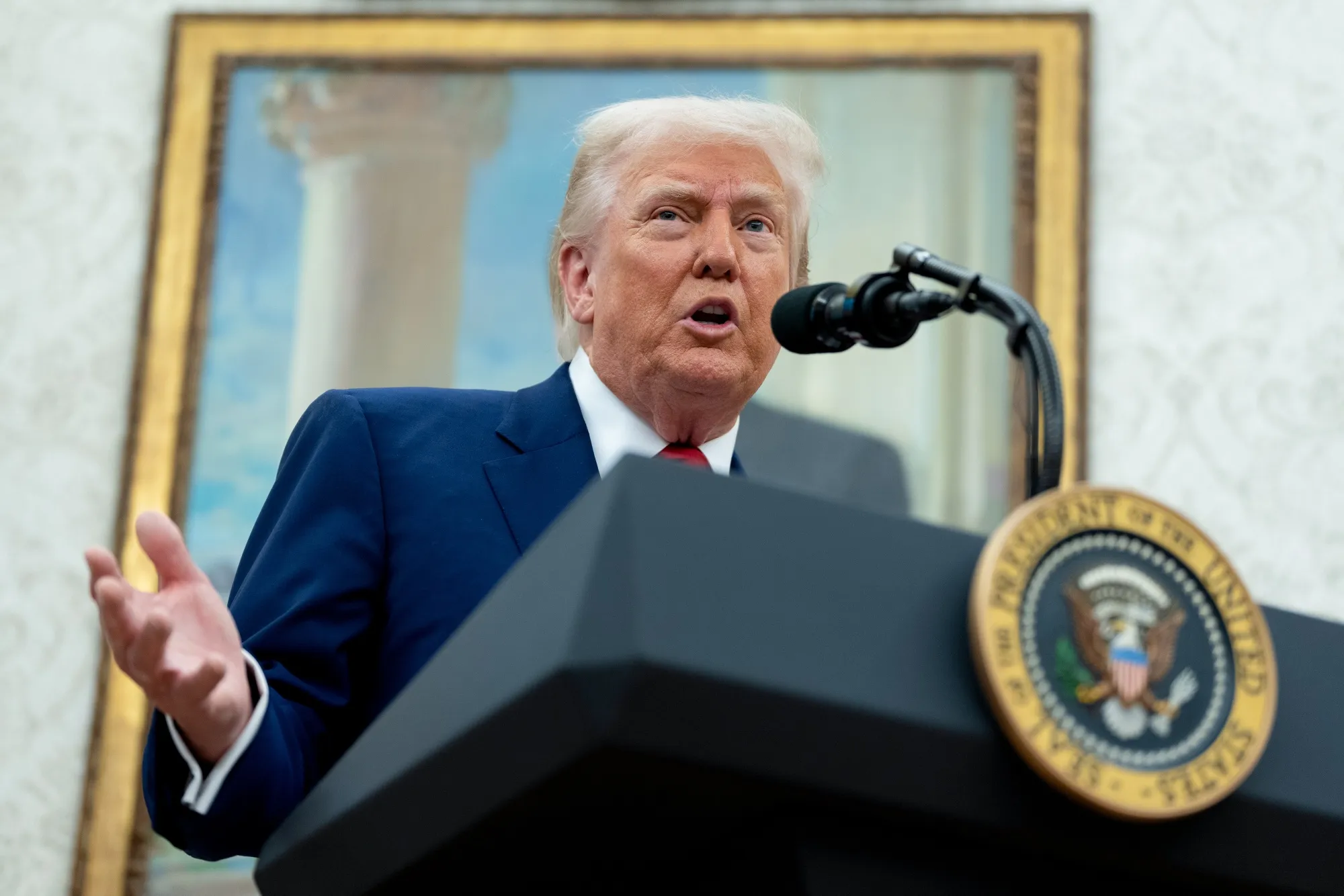 President Donald Trump on Wednesday.
