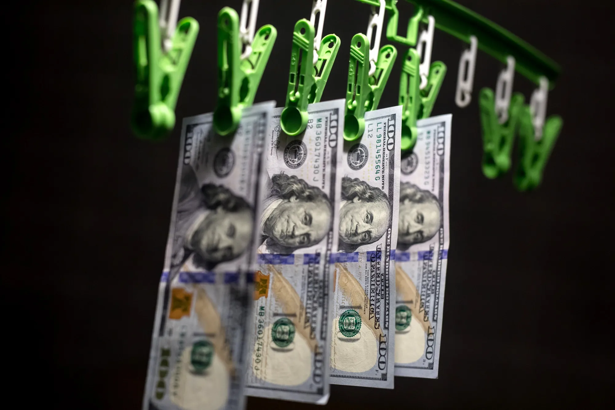 Pegged to the dollar.