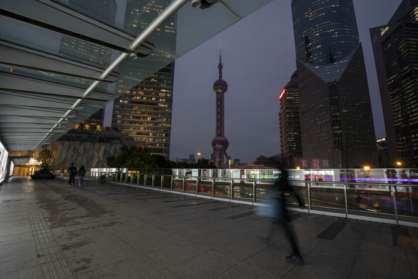 General Views of Shanghai as Xi Prepares to Unveil China Stimulus Plan