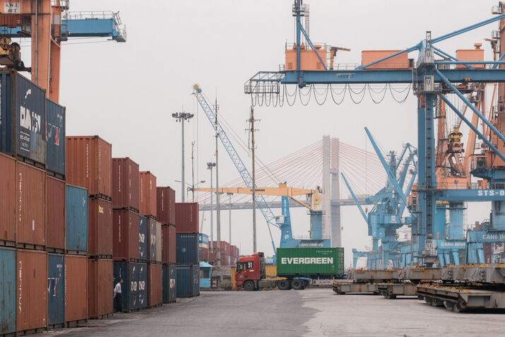 Vietnam Maritime Corp. Operations at Hiphong Port