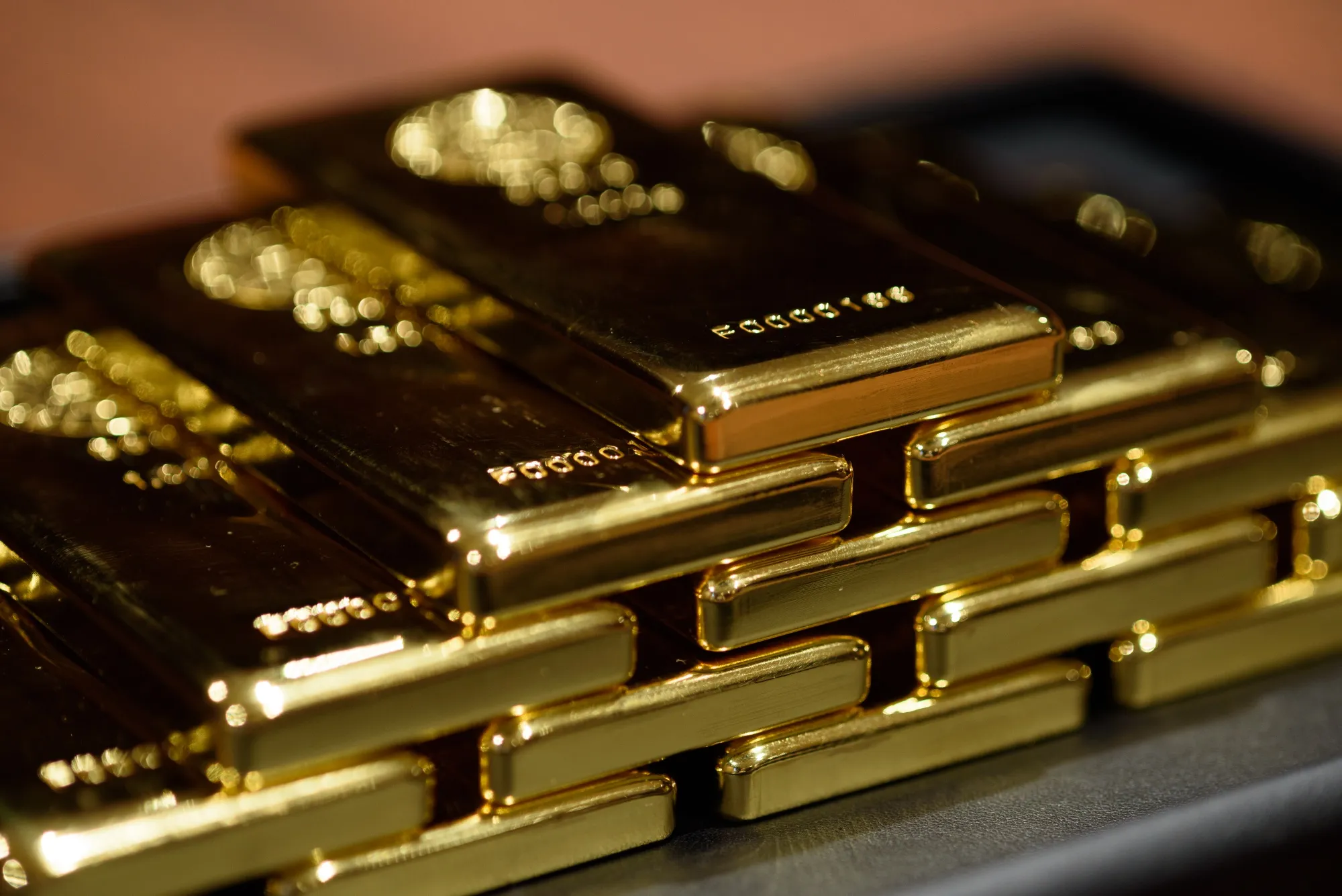 Gold Bars and Coins At A Tanaka Kikinzoku Store